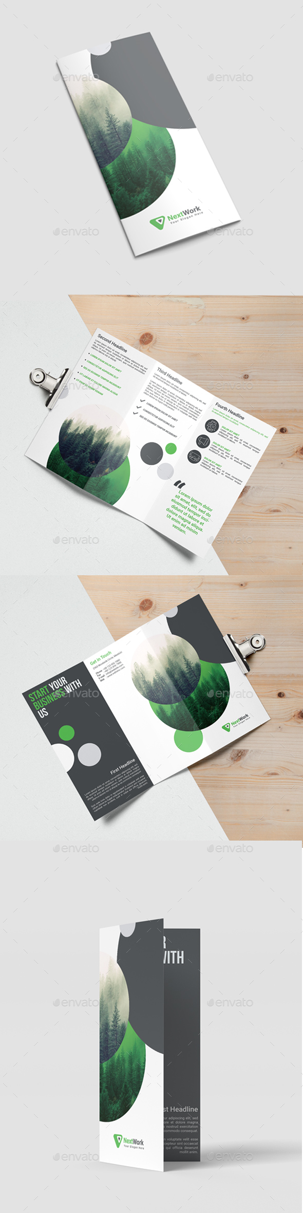 Corporate Trifold Brochure - Corporate Brochures