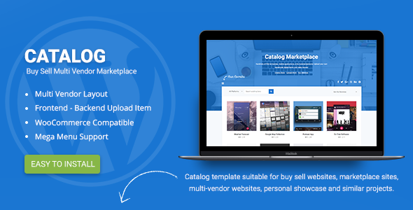 Catalog | Buy Sell / Marketplace Responsive WordPress Theme - WooCommerce eCommerce