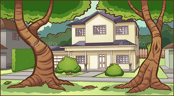 House in the Suburbs - Buildings Objects