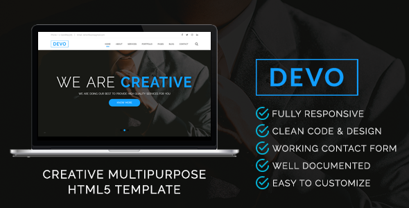 Great DEVO | HTML5 Multi-Purpose Template