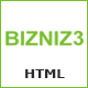 Bizniz3 - One Page Mutlipurpose HTML5 Template - ThemeForest Item for Sale