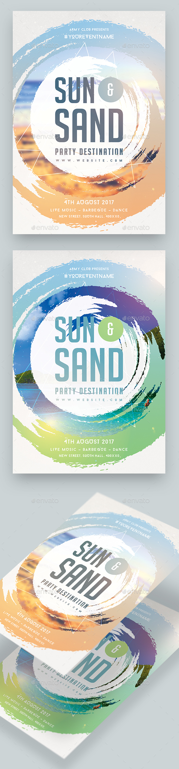 Beach Party Flyer - Clubs & Parties Events