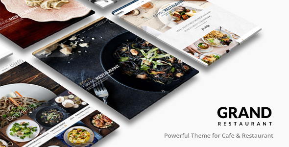 Grand Restaurant | Restaurant Cafe Theme - Restaurants & Cafes Entertainment