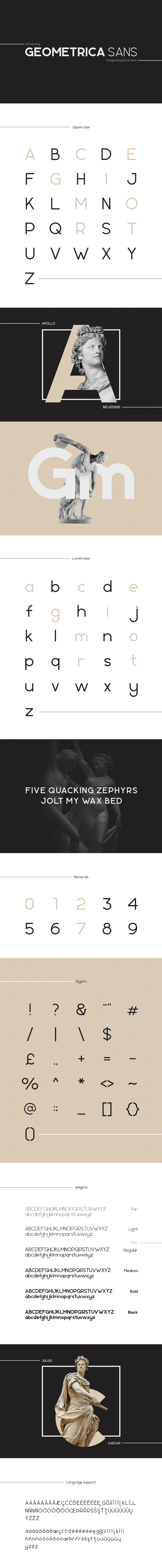 Geometrica Sans - Type Family - Sans-Serif Fonts