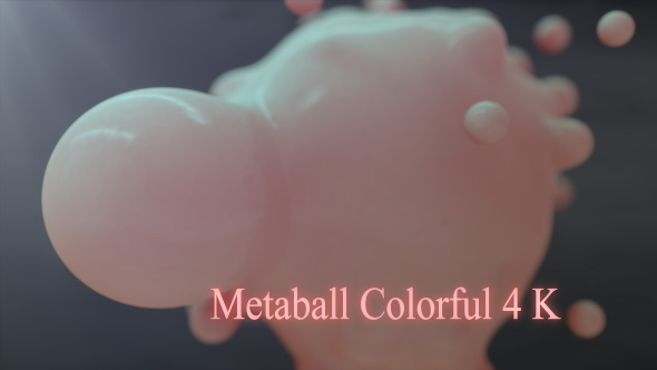 Metaball Colorful  4K alt