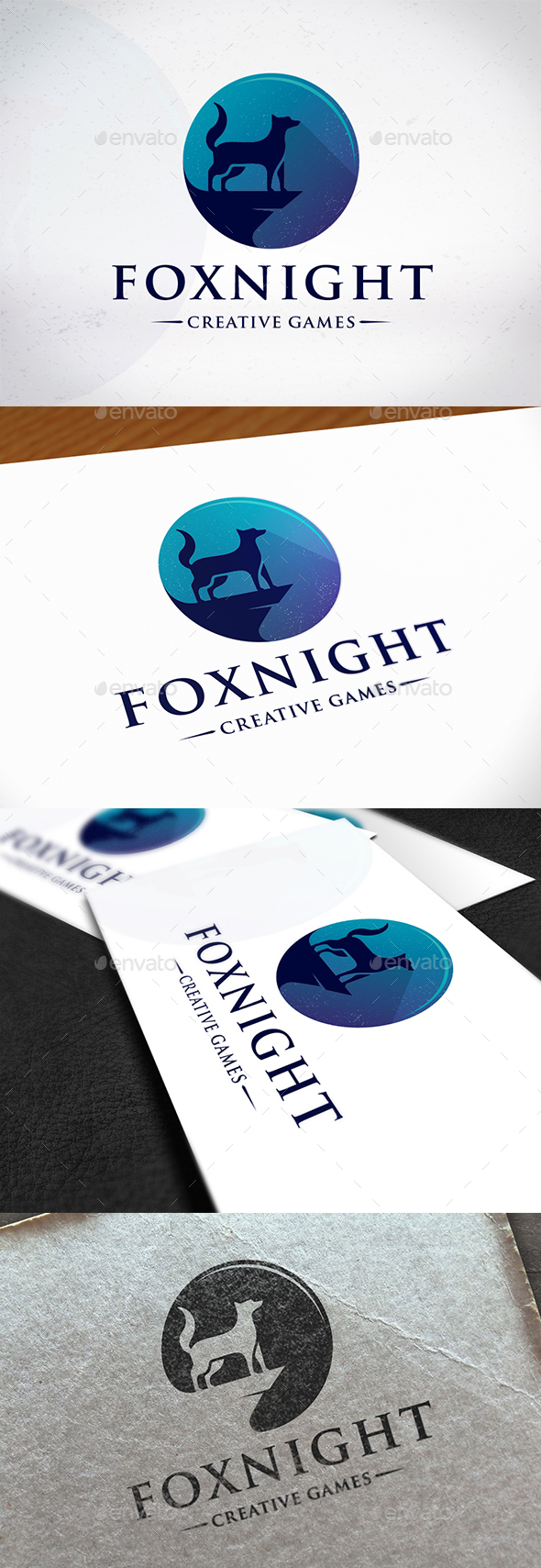 Fox Night Creative Logo