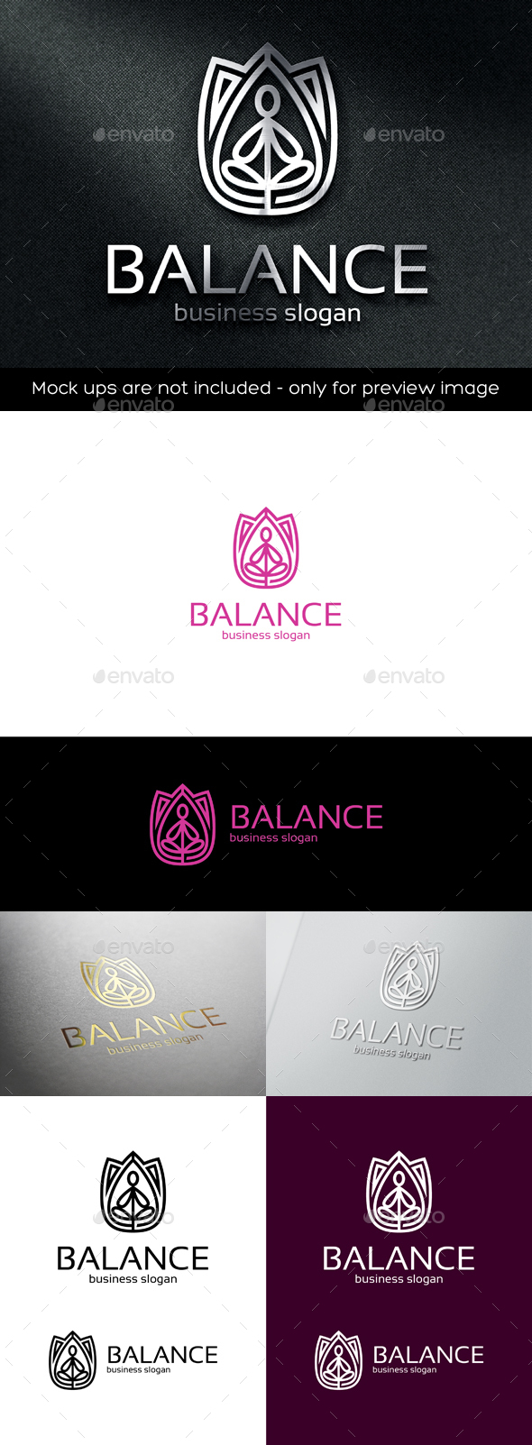 Balance - Symbols Logo Templates