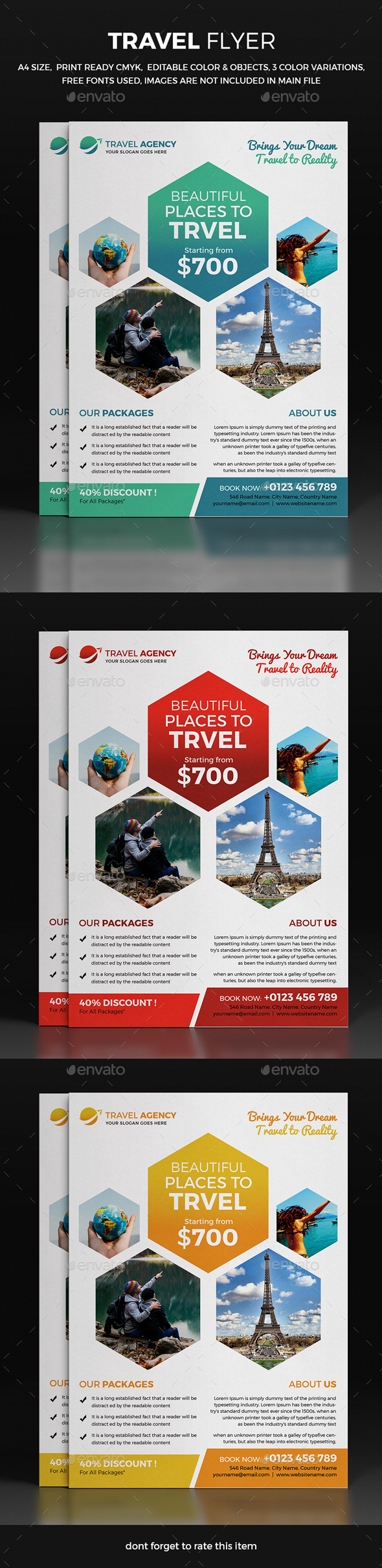 Travel Flyer - Commerce Flyers