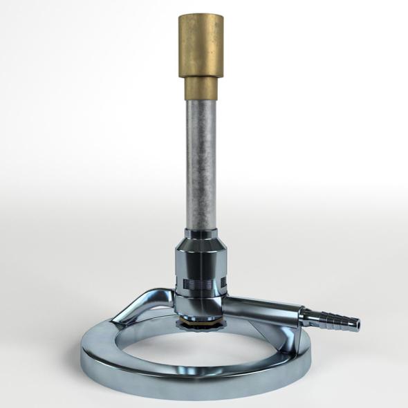 Bunsen Burner 2 - 3DOcean Item for Sale