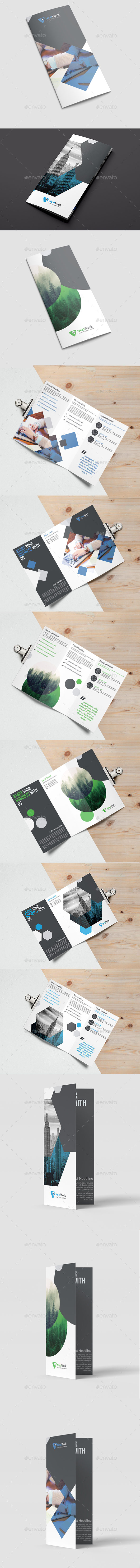 3 in 1: Corporate Tri-fold Bundle - Brochures Print Templates