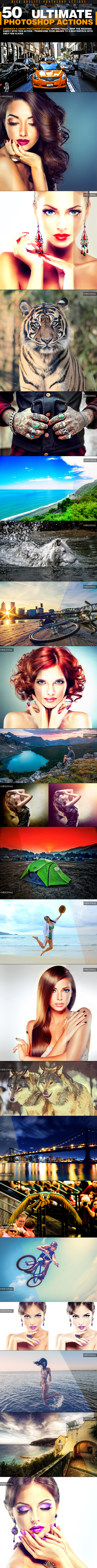 PRO 50 Photo Effects - Photo Effects Actions