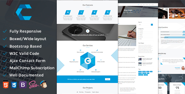 Create — Multipurpose Responsive Template