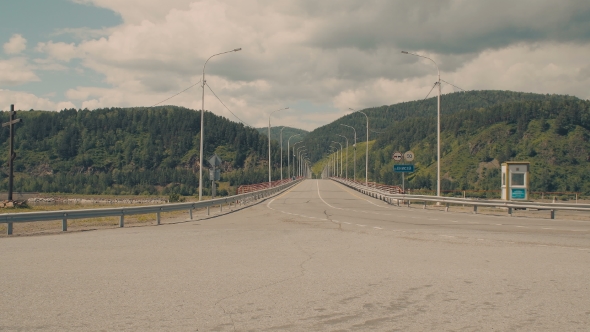 The Bridge Over the River Yenisei