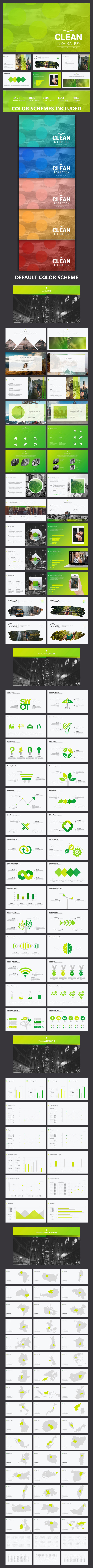 Clean Inspiration - Business PowerPoint Templates