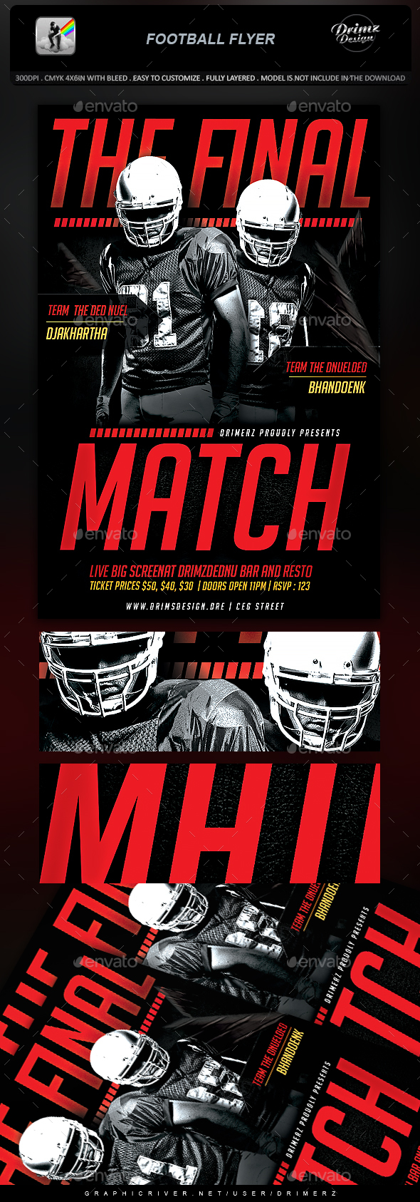 Football Flyer - Sports Events