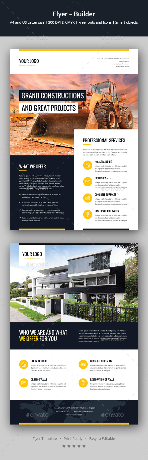 Flyer – Builder - Corporate Flyers