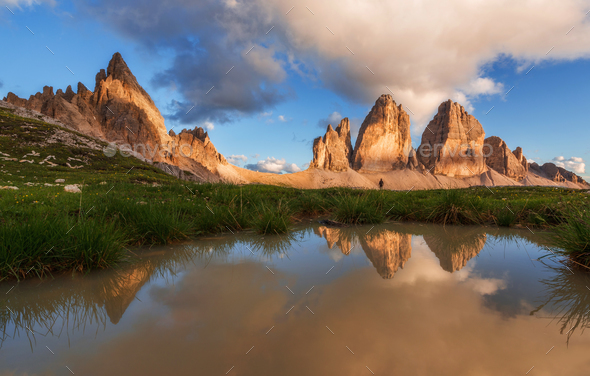 Tre Cime di Lavaredo - Stock Photo - Images