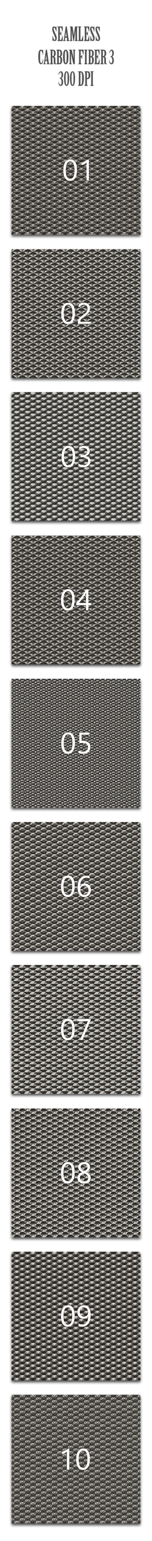 Seamless Carbon Fiber 3 - Techno / Futuristic Textures / Fills / Patterns