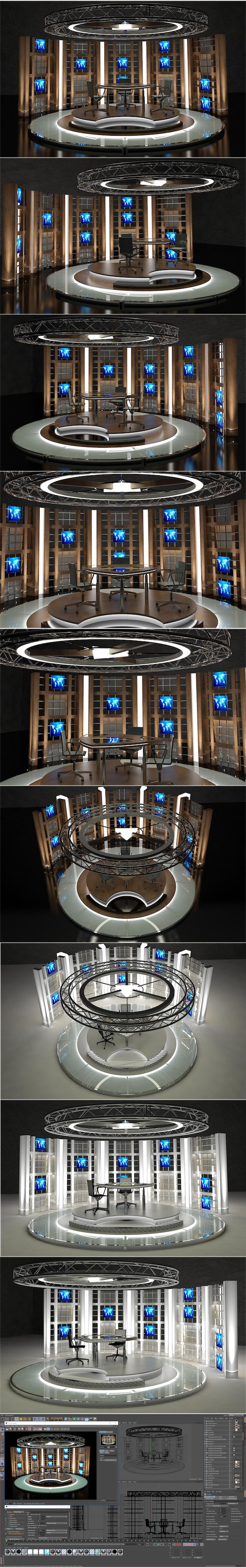 Virtual TV Studio - 3Docean 20247519