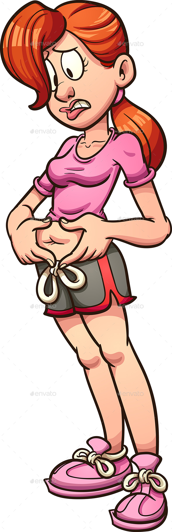 Belly Fat - People Characters