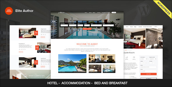 Albert - Hotel and Bed&Breakfast WordPress Theme - Travel Retail