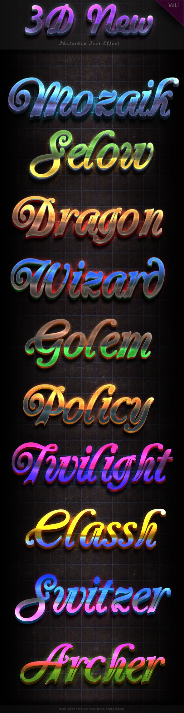 3D Text Effect