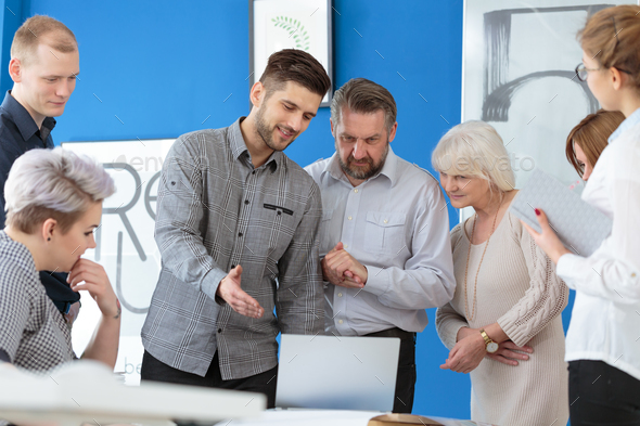 Team of coworkers - Stock Photo - Images