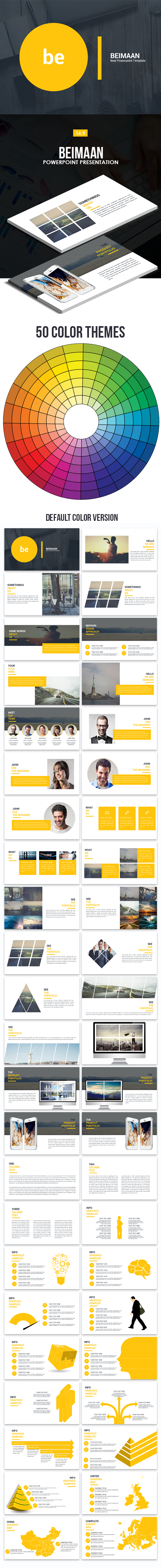 Beimaan Powerpoint Presentation Template - Business PowerPoint Templates