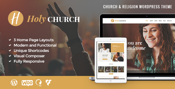 Holy Church | Religion & Nonprofit Theme