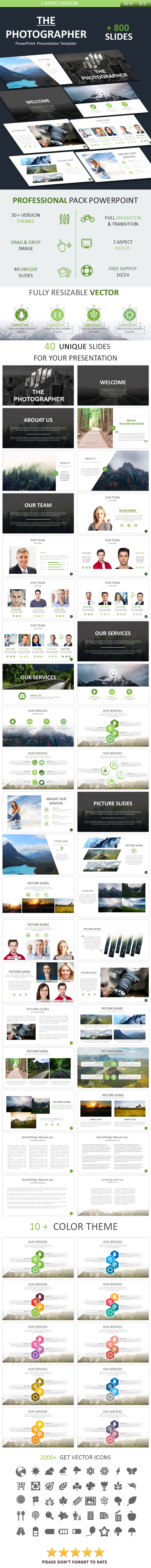 The Photographer Powerpoint Presentation Template - PowerPoint Templates Presentation Templates