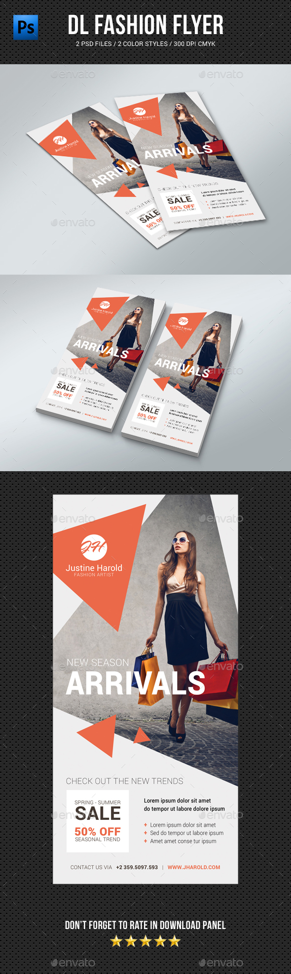 DL Fashion Flyer 03 - Commerce Flyers