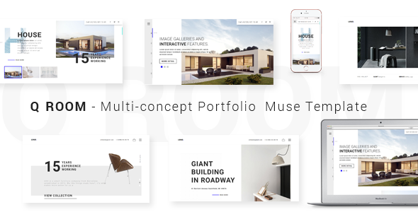 ThemeForest Q ROOM Multi-concept Portfolio Muse Template 20250943 ThemeForest Q ROOM Multi-concept Portfolio Muse Template 20250943