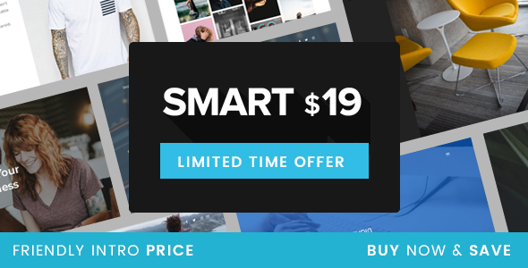 Smart — Responsive Multi-Purpose WordPress Theme - Creative WordPress
