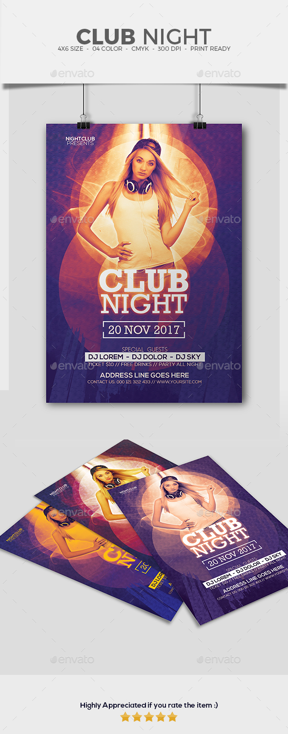 Club Night Party - Clubs & Parties Events