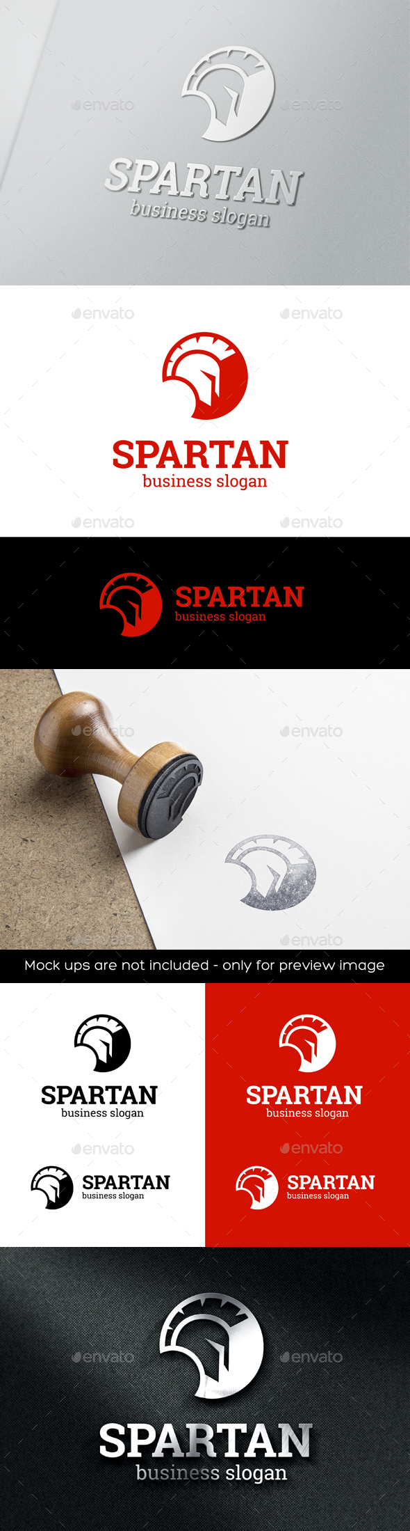 Spartan Head Logo Template - Humans Logo Templates