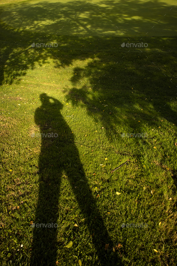 Photographing your shadow