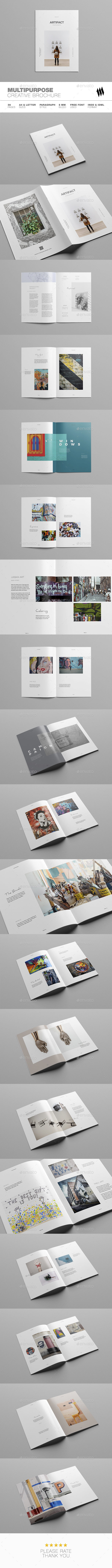 Art / Multipurpose Creative Template - Brochures Print Templates