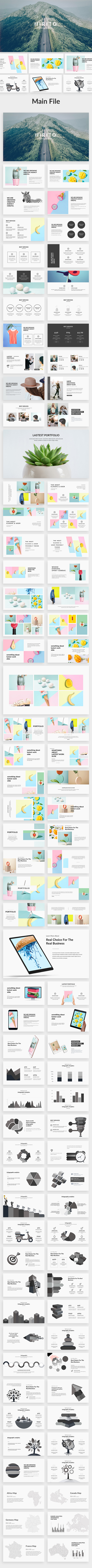 Hiroto Minimal Powerpoint Template - Creative PowerPoint Templates