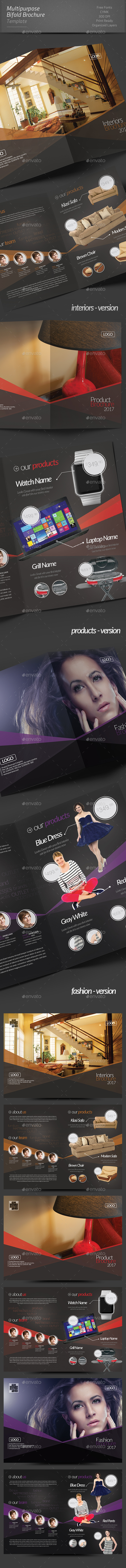 Multipurpose Bifold Brochure - Corporate Brochures