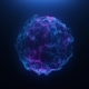 Pink-blue Abstract Ball of Plexus - VideoHive Item for Sale