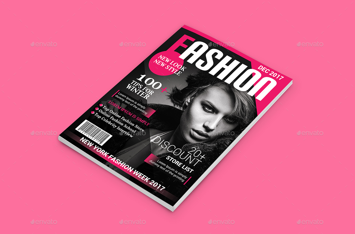 Magazine Cover Template by Amit89 | GraphicRiver