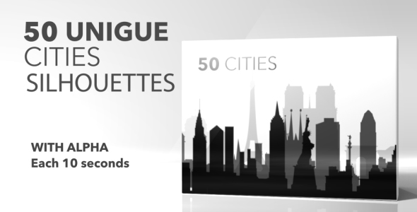 City Silhouettes Pack 2K