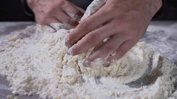 VideoHive The Cook Kneads the Dough Flour and Water Bread and Bakery Baking at the Kitchen Cooking the 20256232 VideoHive The Cook Kneads the Dough Flour and Water Bread and Bakery Baking at the Kitchen Cooking the 20256232