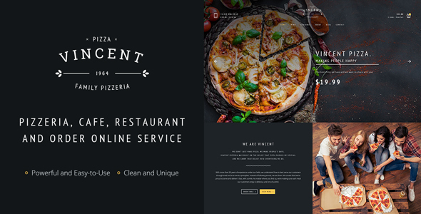 Restaurant | Vincent Restaurant and Pizza Cafe - Food Retail
