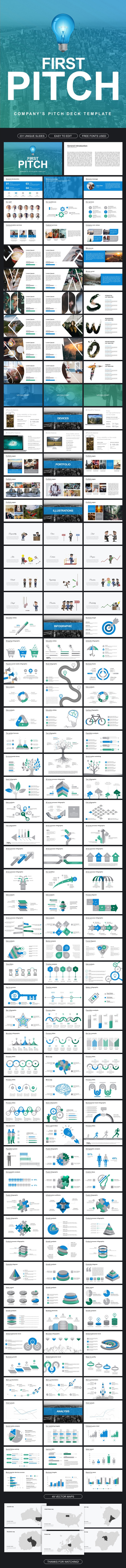 First Pitch Keynote - Business Keynote Templates