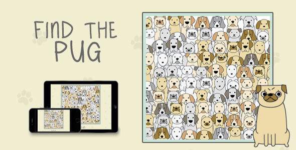 Find The Pug - CodeCanyon 15560864