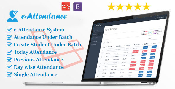 Laravel e-Attendance System