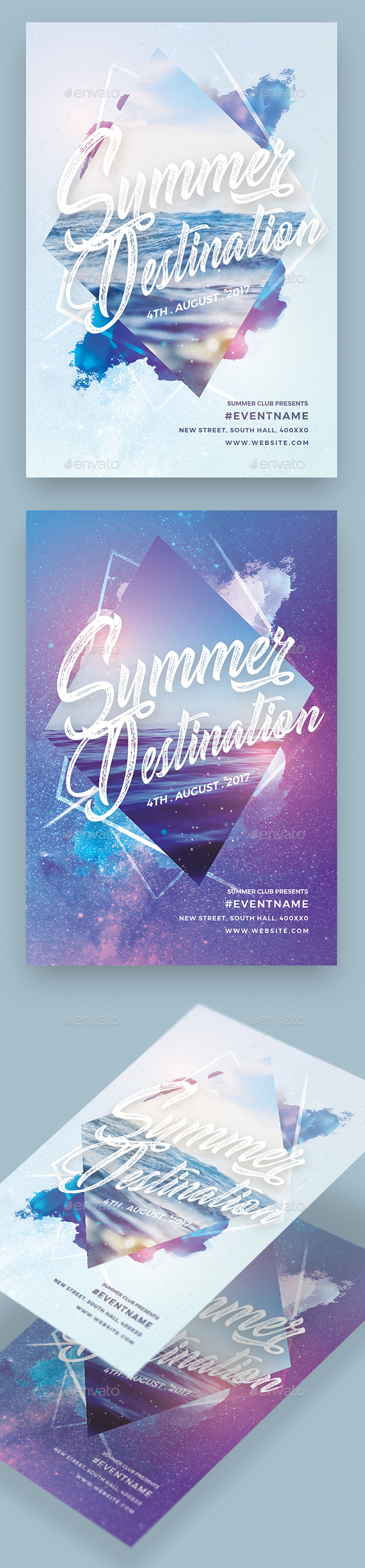 Summer Destination Party Flyer - Clubs & Parties Events