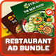 Restaurant Advertising Bundle Vol.1, Print Templates | GraphicRiver