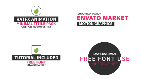40 Title Pack - VideoHive 20259613